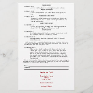 Romerska vägen flygblad
