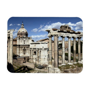 Romerskt fora, Rome, italien Magnet