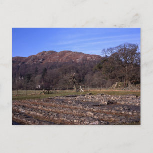 Romerskt fort Ambleside Cumbria Vykort