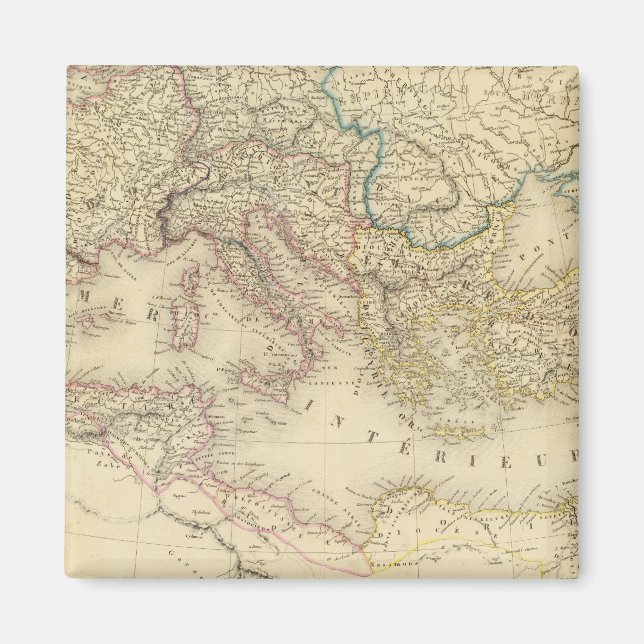 Romerskt imperium 4 magnet (Framsidan)