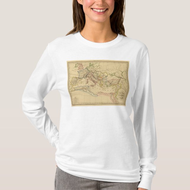 Romerskt välde under Constantine och Trajan Tee Shirt (Framsida)