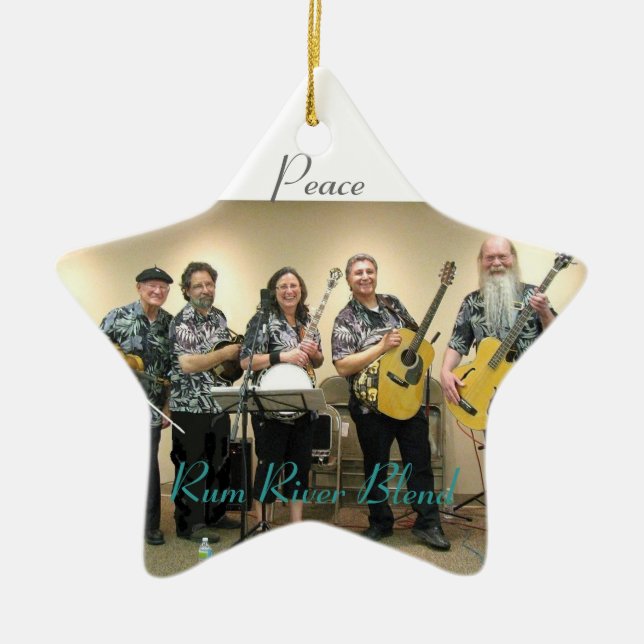 Romflodblandning 2010 julgransprydnad keramik (Framsidan)