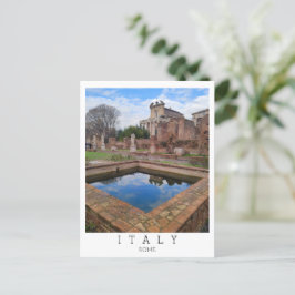 Romforumet, Rom, Italien Vykort