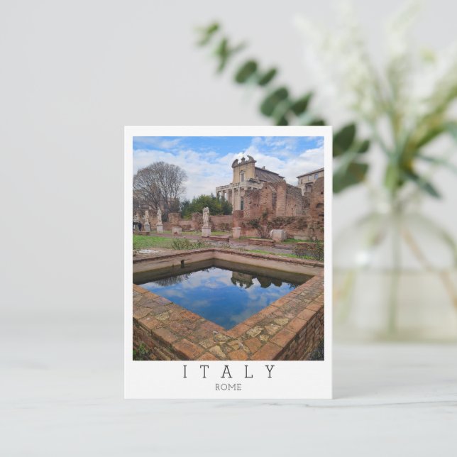 Romforumet, Rom, Italien Vykort (Stående Fram)