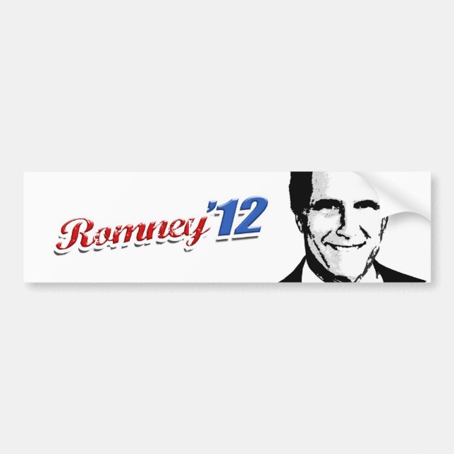 Romney '12 bildekal (Framsidan)