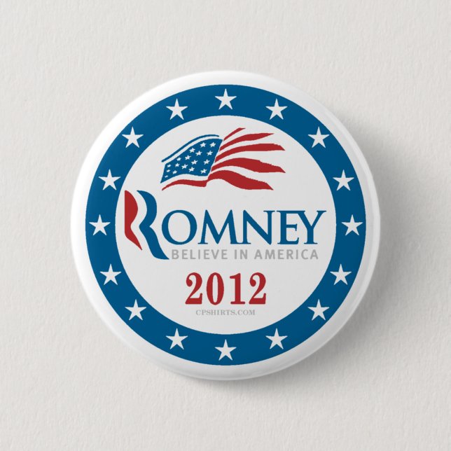 Romney 2012 knapp (Framsida)