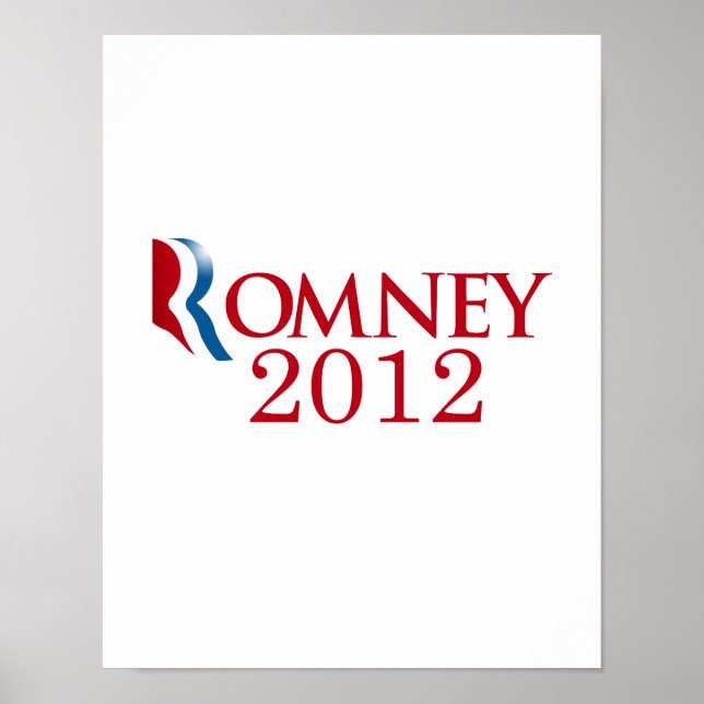 Romney 2012 - Tro på Amerika Poster (Framsidan)