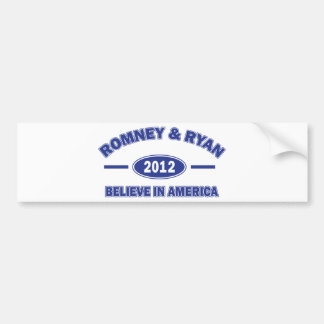 Romney and Ryan 2012 Bildekal