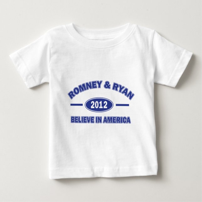 Romney and Ryan 2012 Tee (Framsida)