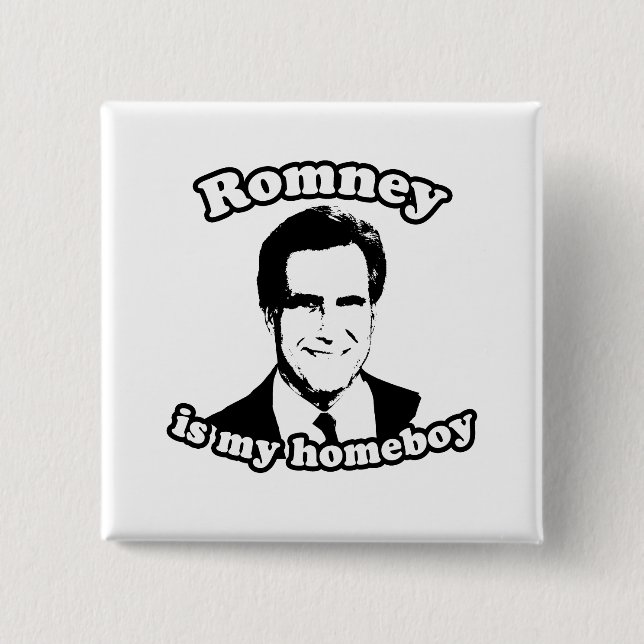 ROMNEY ÄR MIN HOMEBOY KNAPP (Framsida)