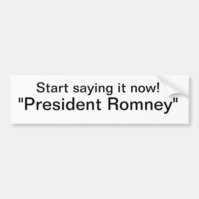 Romney Bildekal (Framsidan)