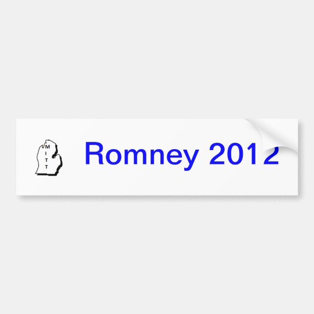 Romney bildekal 2012 (Framsidan)