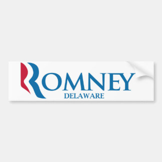 Romney Delaware bildekal