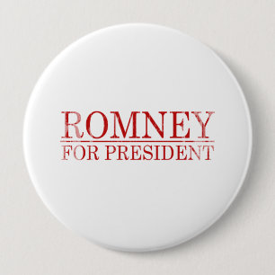 ROMNEY FÖR (den röda) PRESIDENTEN, Knapp