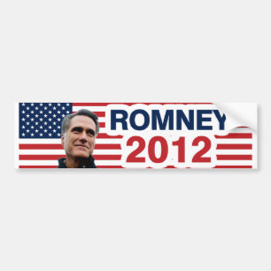Romney för president bildekal