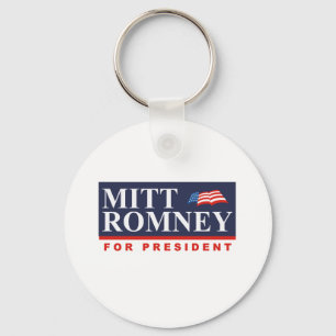 ROMNEY FÖR PRESIDENTEN (banret) Nyckelring