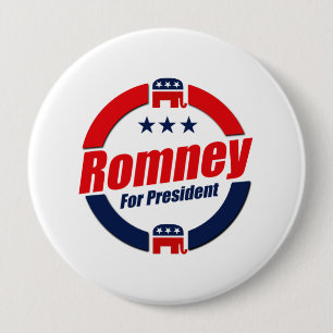 ROMNEY FÖR PRESIDENTEN (republikanen) Knapp