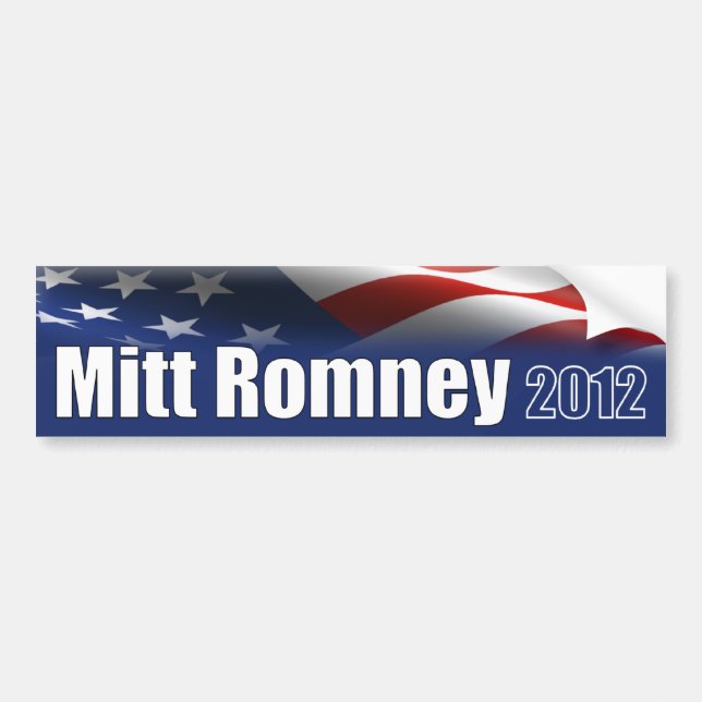 Romney för presidenten - val bildekal (Framsidan)