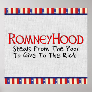 Romney huva poster