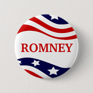 Romney Kampanj Button Knapp