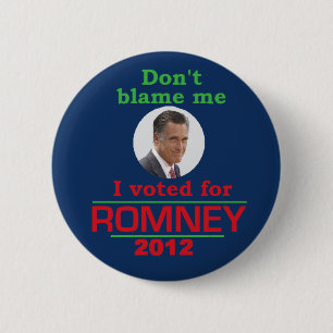 Romney klandrar inte mig knapp