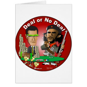 Romney och Che Obama Hälsningskort