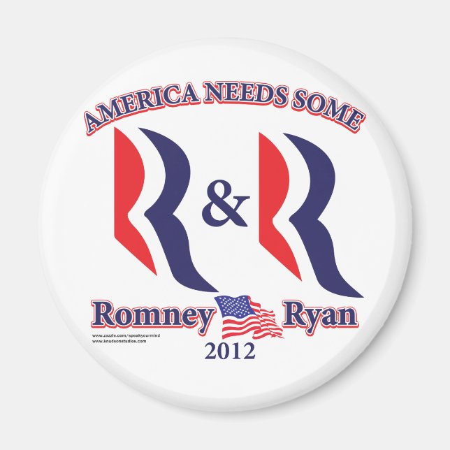 Romney och Ryan Magnet (Framsidan)