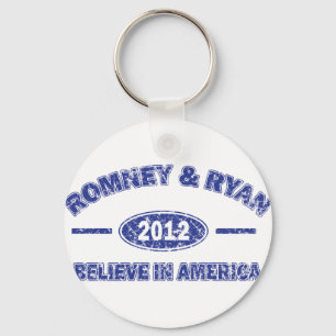 Romney och Ryan Tro på Amerika Nyckelring