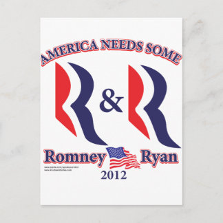 Romney och Ryan Vykort