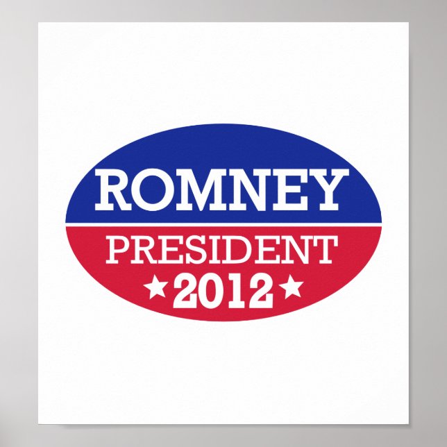 Romney President 2012 Poster (Framsidan)