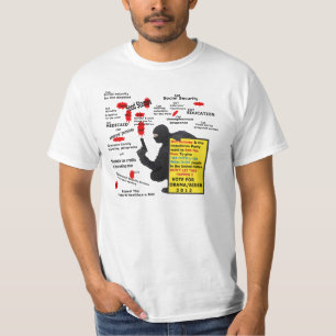Romney rånar den fattiga ge till den rika T-tröj Tee Shirt