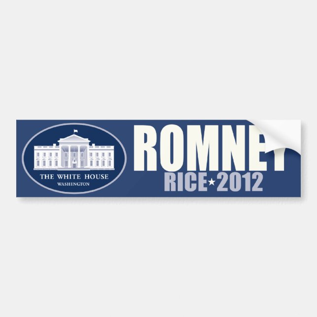 Romney - ris - 2012 bildekal (Framsidan)