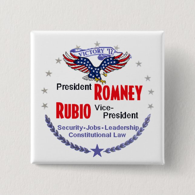 Romney Rubio Knapp (Framsida)