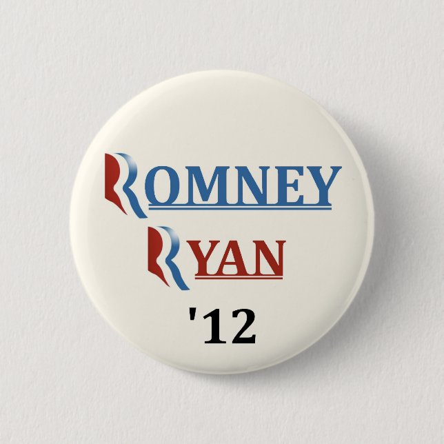 Romney Ryan '12 Knapp (Framsida)