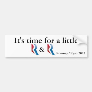 Romney Ryan 2012 Bildekal