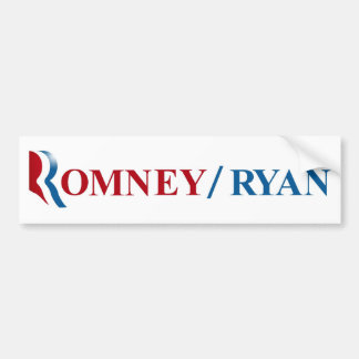 Romney & Ryan 2012 Bildekal