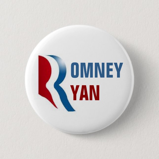 Romney Ryan 2012 Knapp (Framsida)