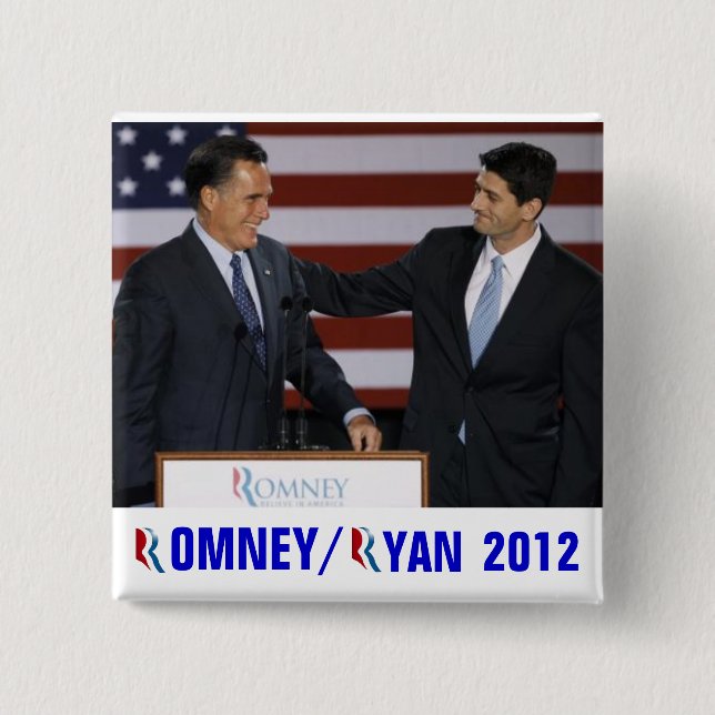 Romney/Ryan 2012 Knapp (Framsida)