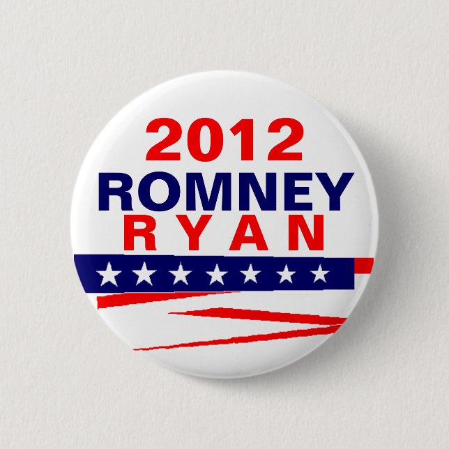 Romney Ryan 2012 Knapp (Framsida)