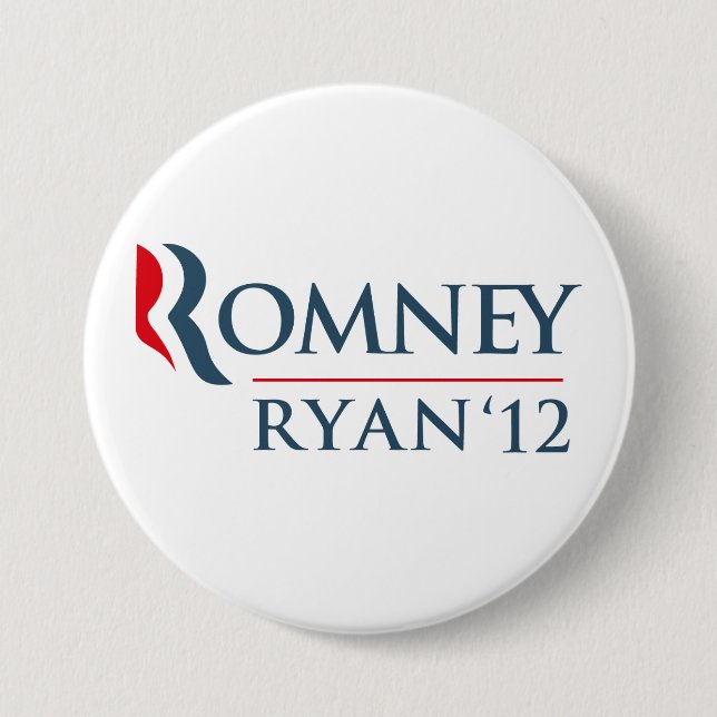 Romney Ryan 2012 Knapp (Framsida)