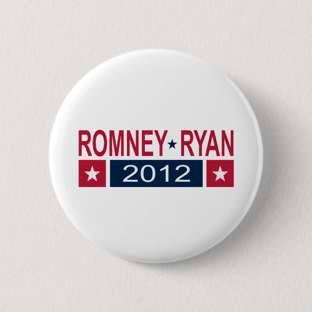 Romney Ryan 2012 Knapp (Framsida)