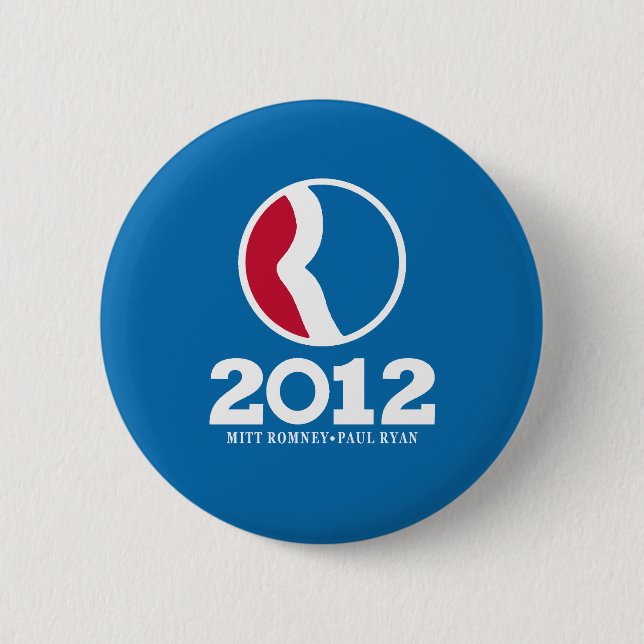 Romney Ryan 2012 Knapp (Framsida)