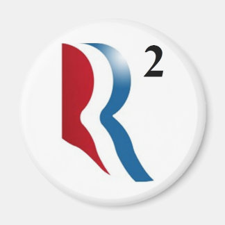 Romney & Ryan 2012 - "R-fyrkant" Magnet