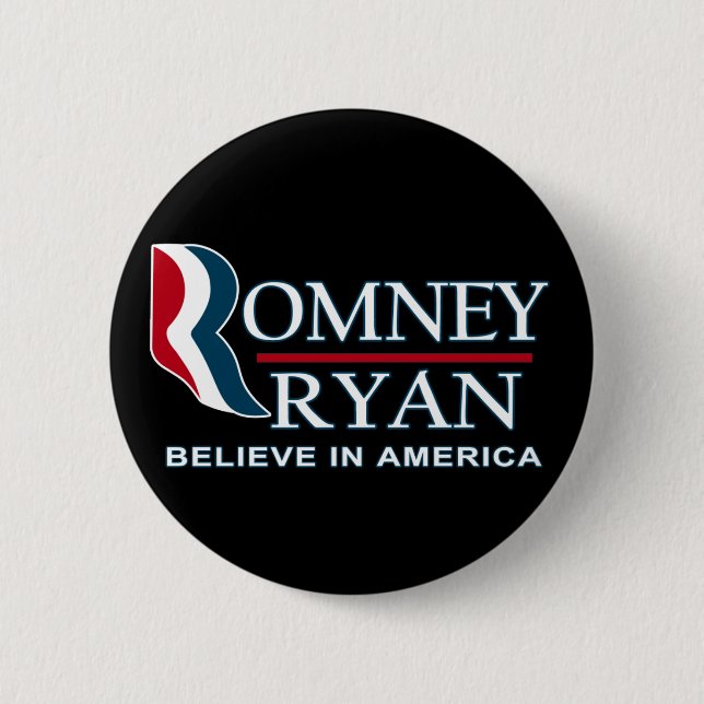 Romney/Ryan 2012 - tro i Amerika Knapp (Framsida)