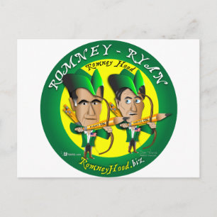 Romney Ryan 2 Armborstskyttar Vykort