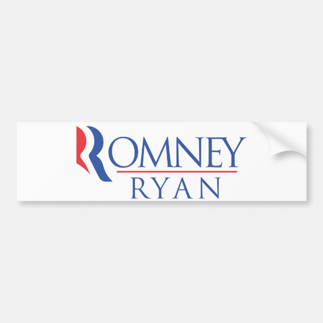Romney Ryan bildekal (Framsidan)