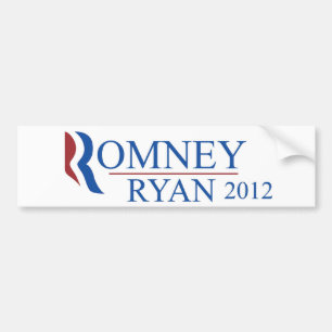 Romney Ryan bildekal 2012