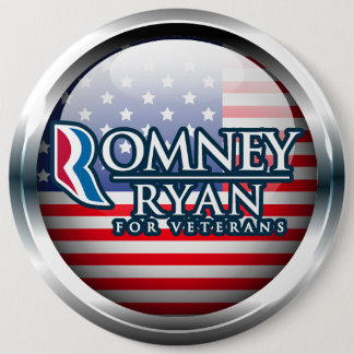 Romney Ryan för veteran knäppas 2 Knapp