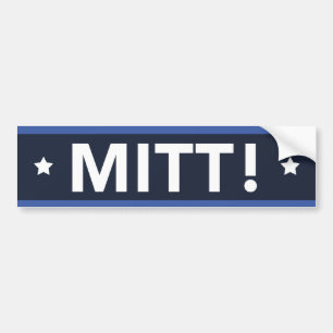 Romney Ryan KARDA! Bildekal (mörk - blått)