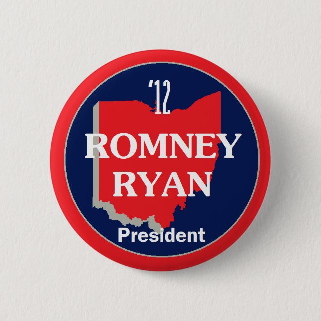 Romney Ryan OHIO Knapp (Framsida)